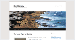 Desktop Screenshot of kenklonsky.com